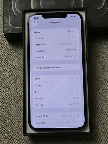 Мобильные телефоны: IPhone 12 Pro Max, 512 ГБ, Графит, Face ID — 2