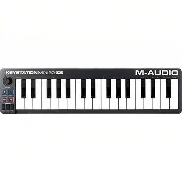 sintezator ayaq: M-Audio Keystation Mini 32 MK ( 32 Klaviş Midi Klaviatura M-Audio