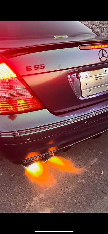 стейдж: Mercedes-Benz E-класс AMG: 2003 г., 5.5 л, Автомат, Бензин, Седан — 9