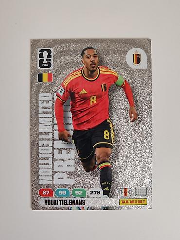 İncəsənət və kolleksiyalar: Panini Adrenalyn XL FIFA World Cup 2026 Youri Tielemans Limited — 1