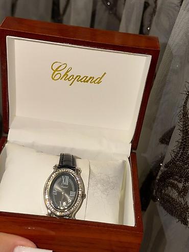 саат: Chopard qadın saatı - Korpus: oval formalı, paslanmayan polad - — 8