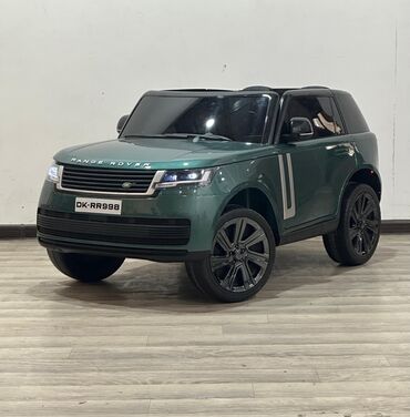 Uşaq üçün elektrik maşınları: Range Rover Uşaq Avtomobili 4 motorlu Rezin təkər dəri oturacaq Yaş