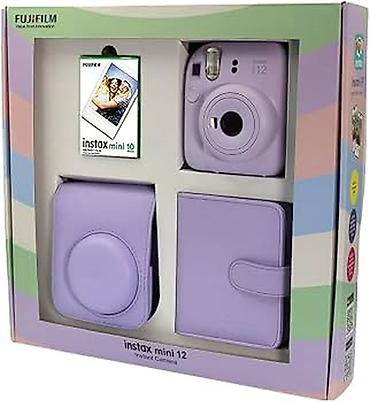 Foto və videokameralar: Fujifilm Instax Mini 12 – komplekt Lavanda rəngli instant fotoaparat — 1