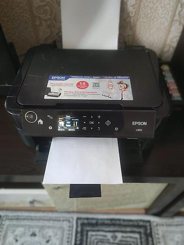 sd iptv: Epson L850 çoxfunksiyalı rəngli printer. Cihaz çap, skan və foto çap — 3