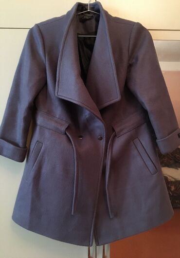 женские классические пальто: Пальто S (EU 36), M (EU 38), цвет - Серый