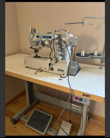 sari tukler ucun lazer: Tikiş maşını Overlok