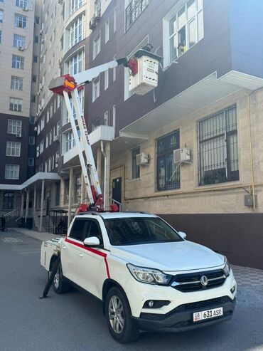 спецтехника автовышка: Услуги Автовышки 12 метров, на базе пикапа, что дает доступ работать в
