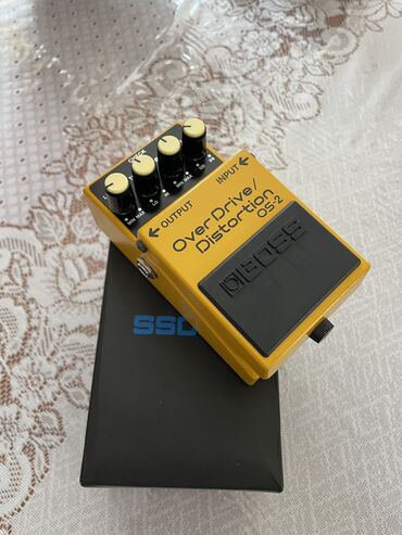 gitara simleri: Boss os2 çox az müddət işlənib, təzə kimi qalıb,200 azn