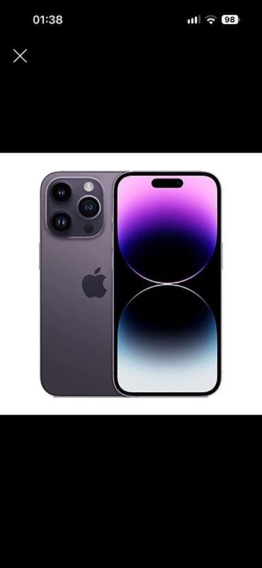 iphone basligi: IPhone 14 Pro, 128 GB, Qara, Simsiz şarj — 1