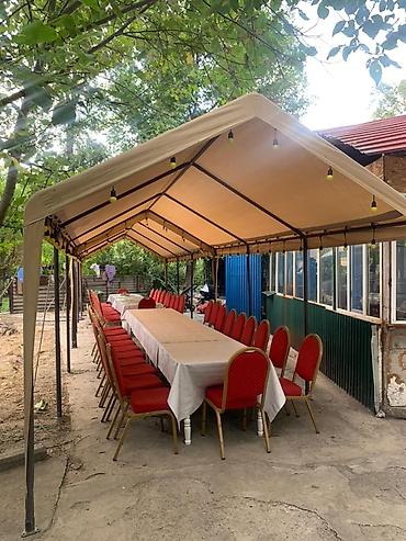 Аренда юрт: Аренда юрты, Каркас Деревянный, 65 баш, Стол — 16