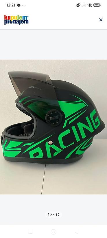 bicikle dexy co: Integrisana integralna kaciga za motocikl – “RACING” dizajn - Tip — 1