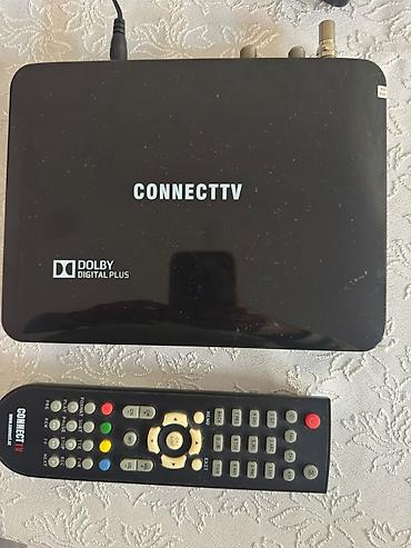 reqemsal televiziya: ConnectTV peyk TV dəsti Komplekt: - ConnectTV set-top box (Dolby — 2
