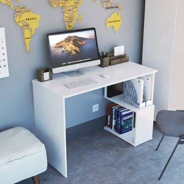 Ofis masaları: Çalışma masası. Sifarişlə Türkiyə materialından yığılır. uzunluq