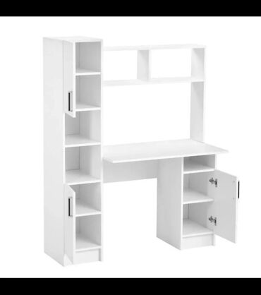 Sifarişlə kompyuter masaları: Düz masa, Polkalı, Siyirməli, Azərbaycan, Sadə laminat, Zəmanətli, Kredit yoxdur — 14