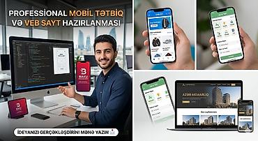 am şekilleri: Mobil tətbiqlərin hazırlanması, Veb saytların hazırlanması | Domen, Hosting — 1