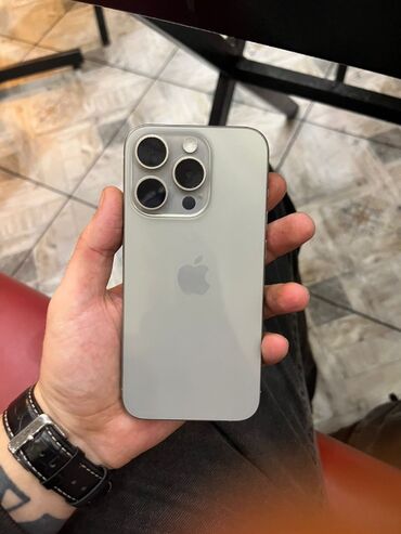 iphone 15 pro islenmis: IPhone 15 Pro, 128 GB, Gümüşü