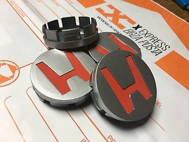 Gume i felne: ČEPOVI POKLOPCI ZA FELNE HONDA 60 MM 56 MM - CRVENI ZNAK | — 3