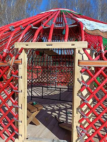 Продажа юрт: Продажа юрты, Каркас Деревянный, 85 баш, Диаметр: 6 метров — 19