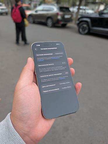 модемы бишкек: IPhone 16 Pro, Б/у, 512 ГБ, Natural Titanium, Коробка, 91 % — 2