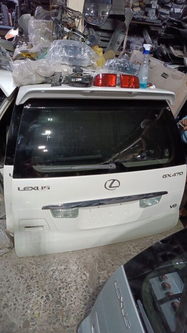 для gx470: Крышка багажника Lexus 2007 г., Б/у, Оригинал