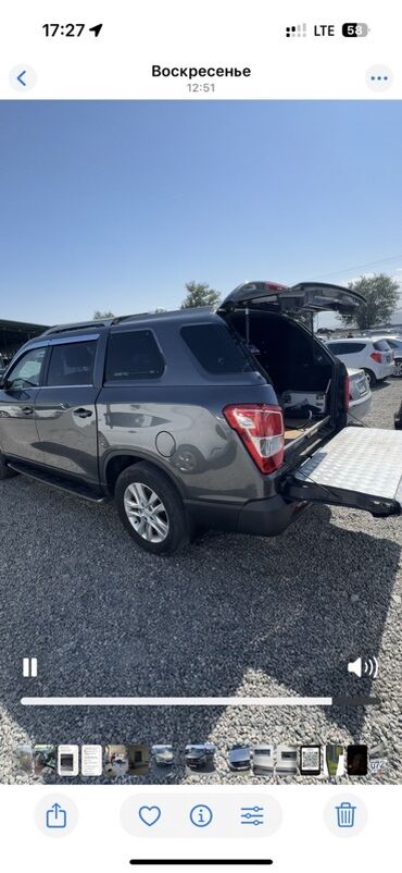 Ssangyong: Ssangyong Rexton: 2018 г., 2.2 л, Автомат, Дизель, Пикап