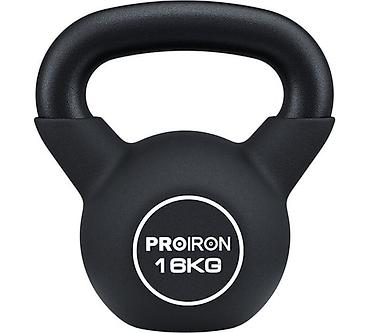Гирялар: Гиря PROIRON 16 кг - Вес: 16 кг (маркировка на корпусе) - Материал — 1