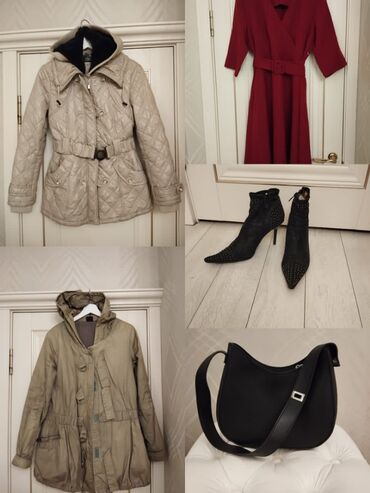 платье приталенное: Пуховик, Осень-весна, Короткая модель, Корея, Приталенная модель, S (EU 36)