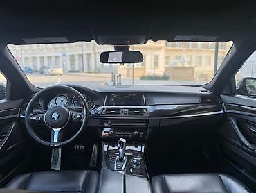 for x5 magic: BMW 5 Series (F10) sedan – M paketli görünüş və zəngin təchizat — 9