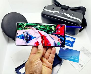 Samsung: Samsung Note 10 Plus, Б/у, 512 ГБ, цвет - Синий, 1 SIM, 2 SIM, eSIM — 3