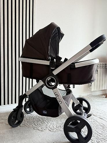 Chicco Urban uşaq arabası - 2-in-1 sistem: beşik tipli carrycot