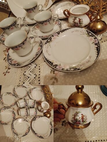 Kurtkalar: Məhsul: Çay-servis və süfrə dəsti + metal çəngəl-bıçaq-qab-qacaq — 1