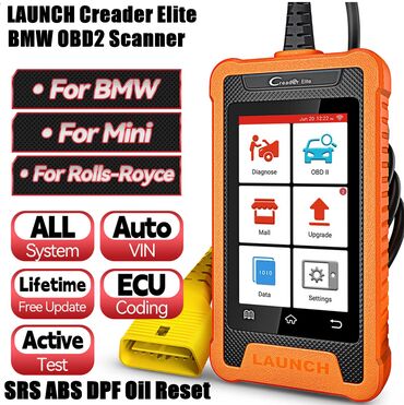 Alati za automobile: Novo - LAUNCH Creader Elite za BMW/MINI/Rolls‑Royce Obd2 31+ Reset - — 2