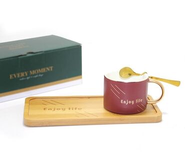 Qəhvə dəstləri və servizlər: Qəhvə dəsti, Keramika, 1 nəfərlik — 5