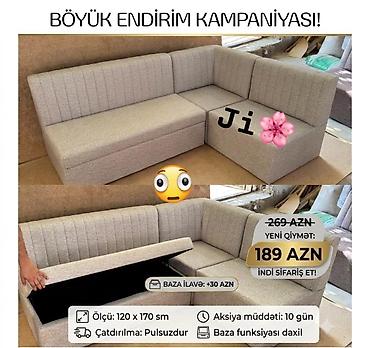 pedikur kreslosu: Məhsul: Mətbəx/otaq üçün L formalı yumşaq künc dəsti və pedikür — 2