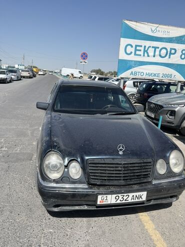 фары на мерседес 124 бишкек: Седан Mercedes-Benz E-класса (W210) в синем цвете, оснащенный черным