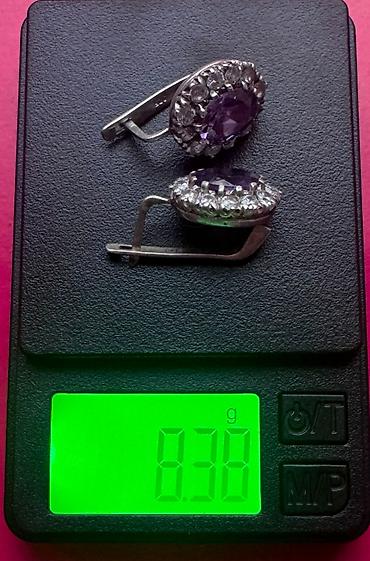 Серебряные серьги: Серебряные серьги, Проба 925, Женские, Б/у — 4