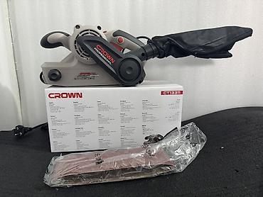 гриндер ленточный: Ленточная шлифмашина CROWN Professional CT13311 - — 2