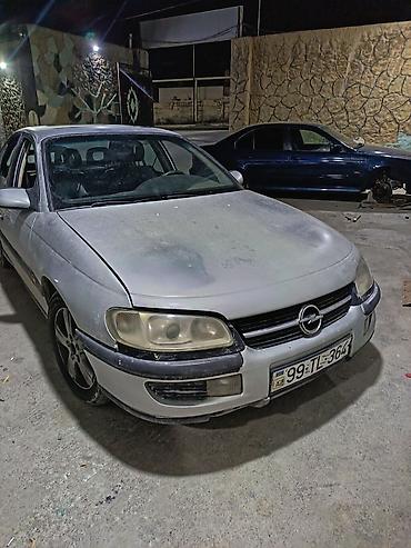 opel omega b: Opel Omega sedan - Kuzov: 4 qapılı sedan, gümüşü rəng - Ban — 3