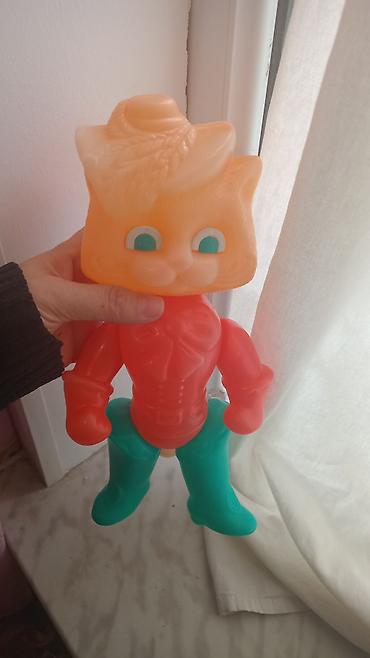 Oyuncaqlar: Uşaq oyuncaqları dəsti - Pişik obrazlı plastik fiqur: böyük başlı — 2