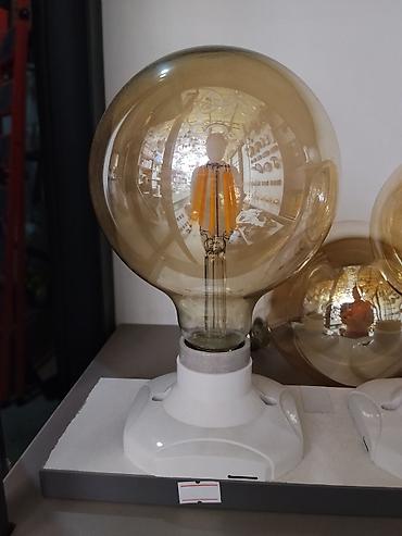 авто лампочки: Декоративные светодиодные лампы ретро-стиля (Edison) с янтарной колбой — 1