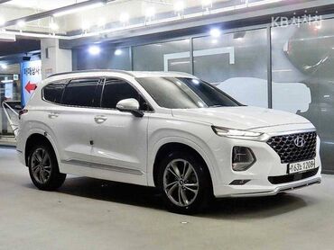 белый hyundai: Hyundai Santa Fe: 2020 г., 2.2 л, Автомат, Дизель, Кроссовер