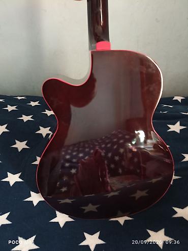 Акустические гитары: Akustik gitara + portativ səs sistemi dəsti Gitara: - Brend: IRIN - — 1