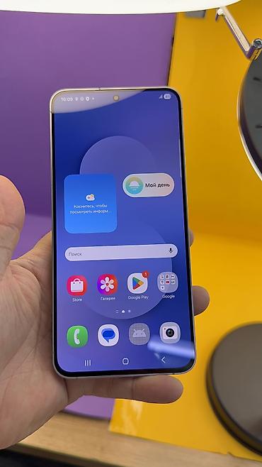 Samsung: Samsung Galaxy S25+, Б/у, 256 ГБ, 2 SIM, eSIM — 16