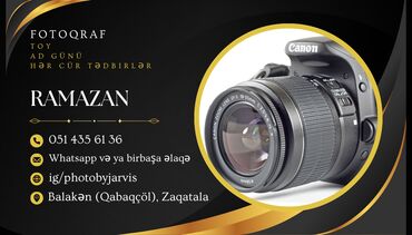 Fotoqrafiya xidməti. Hər cür tədbirlərə sərfəli qiymətə fotoşəkillərin