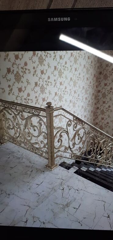 Pilləkən məhəccərləri: Alüminium tökmə məhəccərlər, pilləkən qıraqları. Paslanmır çürümür — 9