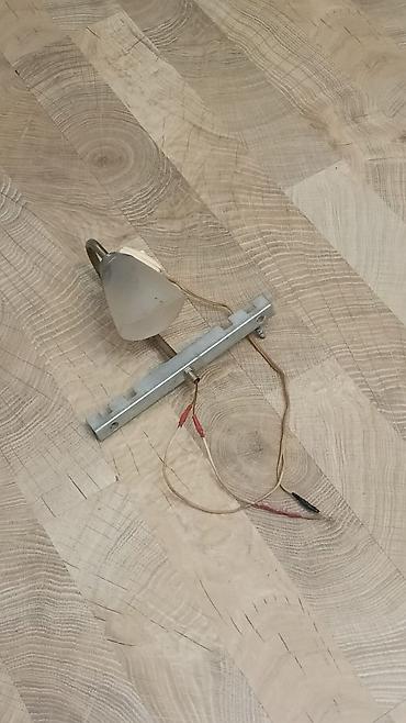 spot isiq: Divar lampası – təkspot - Material: mat şüşə plafon, metal korpus və — 2