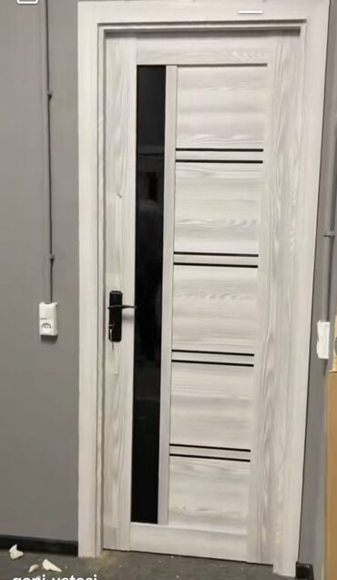 Quru inşaat materialları: Qonaq otağı üçün Yeni Otaq qapısı 90x205 sm Naliçnik ilə, Zəmanətli, Ödənişli quraşdırma, Pulsuz çatdırılma