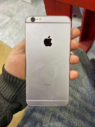 Apple iPhone: IPhone 6s Plus, 32 GB, Gümüşü, Barmaq izi