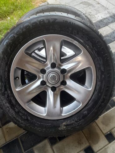 17 teker: İşlənmiş Disk Nissan R 17, 6 Boltlu