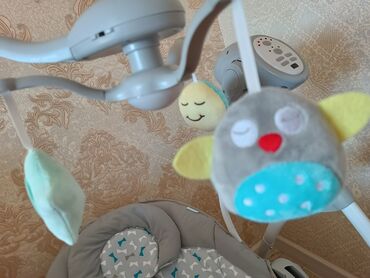 Люльки: Люлька, Новый, Колыбель, Переноска, Качалка, Металл, цвет - Серый, Самовывоз — 7